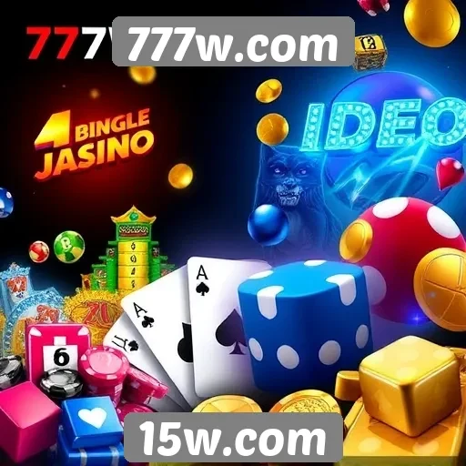 Variedade de jogos disponíveis na plataforma 777w.com